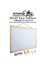 Resim Artlantis Duvara Monte Beyaz Yazı Tahtası 30 x 45 CM 