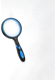 Resim Borox Büyüteç - Cam Mercekli - Silikon Saplı - 6x Büyütmeli-50mm 