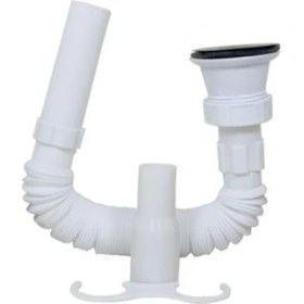 Resim Körüklü Lavabo Sifonu 1.kalite Paslanmaz 