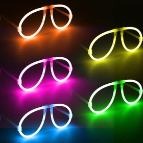 Resim Nessiworld Neon Glow Fosfor Gözlük – Festival &amp; Parti (12&amp;#39;li Set) 
