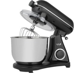 Resim AyrStore Yui M122 1800W Alüminyum Döküm Hamur Makinesi Stand Mikser Siyah 
