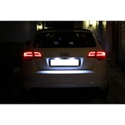 Resim FEMEX Audi A3 2003-2012 8p Kasa Plaka Aydınlatma Seti Sofit Led Ampul 