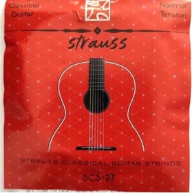 Resim AyrStore Strauss Scs 27 Klasik Gitar Teli Takım Normal Tension 