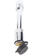 Resim Wezone Stainless Steel Krom Kaplama 5/8 İnç Çekici Kanca Kilit - Su Ve Toz Proof, Kolay Kilitlenme, Çekici Ve Kamyonlar İçin 