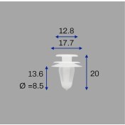 Resim Klips 67771-02030 Toyota 