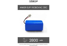Resim Roborge Anker Eufy Robovac 30C Robot Süpürge Uyumlu Batarya 2800 Mah - Muadil Ürün 