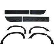 Resim Dacia Duster Dodik Seti - Çamurluk Ve Kapı, Damalı, Sensör Delikli 12 Parça 2018-2024 