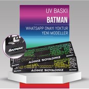 Resim Batman Plakalık, 2 Adet Premium Uv Baskı, Plakalıkhane 