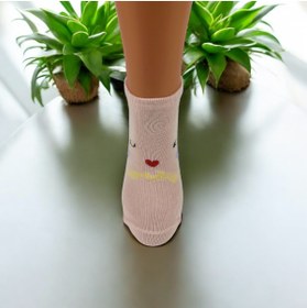 Resim JUST SOCKS 5 li kız pamuk patik çorap haftanın günleri 