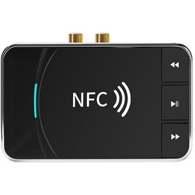 Resim Yuntech01 Nfc Bluetooth 5.0 Alıcı-verici Çift Fonksiyonlu Ses Adaptörü, 15m Mesafe, Kayıpsız Ses, Usb/rca/aux Arayüzü Diğer 