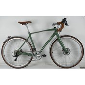 Resim Carraro Townsman 28 Jant 16 Vites 52 Cm Mekanik Fren Şehir Bisikleti-koyu Yeşil-krom 