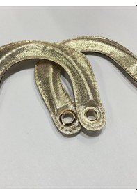 Resim Karantuhafiye Çanta Sapı / Model Çanta Sapı Platin Sarı Platin Sarı Çok Renkli 