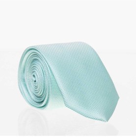 Resim Gaffy Su Yeşili Slim Fit Düz Renk Dokuma Kravat / DDK-22 Yeşil 
