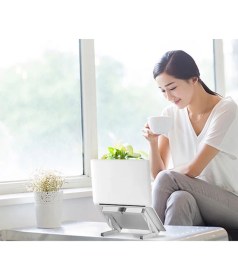 Resim N1 Metal Macbook Notebook Kitap Okuma Standı Katlanabilir 