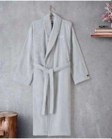 Resim Cottonbox Wellness Stone Gri Tek Kişilik Bornoz L-xl Gri 