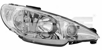 Resim Peugeot 206 Far Sol Sinyal Elektrikli Valeo Marka 6204.S9 