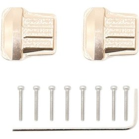 Resim Traxxas Trx-4m 1/18 Ön Ve Arka Aks Kapağı - Pirinç Yükseltme Parçası 