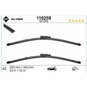 Resim Valeo 119259 Sılecek Supurgesı X2 A6 555+555mm -41904 