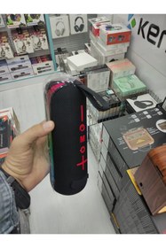 Resim KRİZANTEM Kablosuz Hoparlör Led Işıkları Güçlü Ses Bt 5.3 Taşınabilir Derin Bas Renkli Hoparlörler Ses 