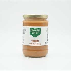 Resim Köyceğiz Yöresel Çifte Kavrulmuş Tahin Cam Kavanoz 600 G 