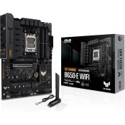 Resim Mena Rise Tuf Gaming B650-E Wıfı Amd B650 Am5 Ddr5 8000 Dp HDMI 3x M2 Usb3.2 Wifi 6e + Bt Aura Rgb 2.5gbit Lan Atx Tuf Protectıon, Q-, Armoury Crate, Anakart 