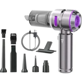 Resim Ucuz Tekno Taşınabilir Mini Süpürge Güçlü Çekim ve Kolay Kullanım 