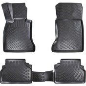 Resim Bmw 7 Serisi E38 1998-2001 3D Siyah Havuzlu Paspas Takımı 