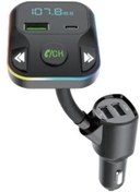 Resim Cc Globall Pd Şarj Özellikli Dijital Göstergeli Bluetooth Fm Transmitter G12 