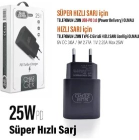 Resim Huawei P20 Pro Şarj Aleti 25W Pd Hızlı Şarj 