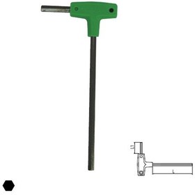 Resim Elta 4922 22 0060 6mm T Tipi Allen Anahtar Mm 