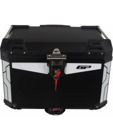 Resim Kaly GP Kompozit Üniversal 57 lt. Alüminyum Motosiklet Çantası Siyah 
