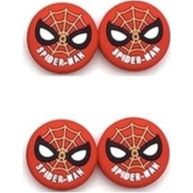 Resim Spiderman Morales Ps3-ps4-ps5-xbox One-x-s-series X Series S Analog Koruyucu Silikon Pad 