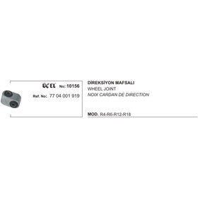 Resim Üçel DİREKSİYON MAFSALI 10156 R12 7704001919 7704001919 