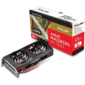 Resim Radeon RX 7600 Pulse 8 GB GDDR6 128 Bit HDMI DP Ekran Kartı 