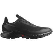 Resim Salomon Alphacross 5 Gtx Gore-Tex® Outdoor Erkek Patika Koşu Ayakkabısı SİYAH 
