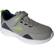 Resim JUMP 28110 Gri Lacivert Sarı Yürüyüş Koşu Ayakkabı Gri 