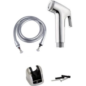 Resim Yayke Taharet Mati̇k Seti̇ +Örgülü Duş Hortum + Mafsal 