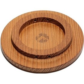 Resim Kalın Siyah Ceviz Sierra Kase Kapağı Kolay Depolama Dış Mekan Sierra Kase Kapağı Kamp Piknik Sierra Kase Ahşap Kapağı Taşınabilir Sierra Kase Aksesuarı Çok Renkli Çok Renkli 