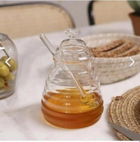 Resim Kavanoz Cam Bal 13cm Cam0347 