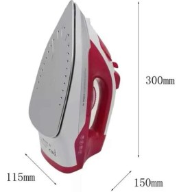 Resim Zenvia Seramik Tabanlı Kırmızı 2200 Watt Şok Buharlı Ütü ZNV2025 