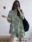 Resim Mali.one Kore Tarzı Oversize Ev Pijaması Takım 158924779 Yeşil 