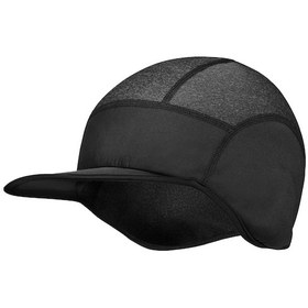 Resim Folinda Tt1201 Şapkalı Polar Fleece Outdoor Şapka - Bisiklet, Dağcılık, Kayak İçin Rüzgar Engellici Isı Sağlama Siyah 