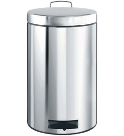 Resim Brabantia Brilliant Steel Pedallı Çöp Kutusu 12 Lt. Krom 