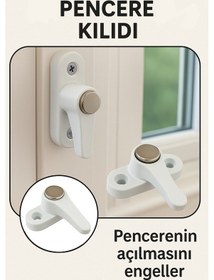 Resim Çocuk Emniyet Kilidi Pvc Pencere Ve Kapılar İçin Kolay Montajlı M 