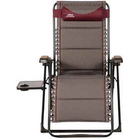 Resim Aygaz Ekstra Geniş Alüminyum Şezlong Sandalye 120 Kg Kapasiteli, Konforlu Ve Şık Zero Gravity Lounger Tasarımı, Boyun Yastığı, Katlanabilir Yan Sehpa, Ayak Uzatma Desteği Koyu Gri 