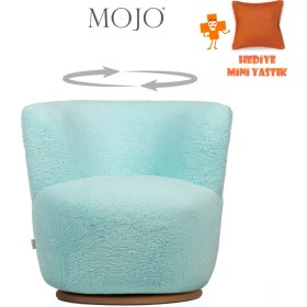 Resim Mojo Kiwi Twist Döner Ayaklı Çocuk Koltuğu Mavi 