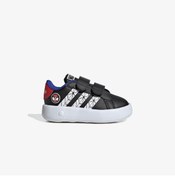Resim adidas Marvel Grand Court Spıder-man Siyah Bebek Spor Ayakkabı 