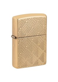 Resim Zippo Armor Nexus Pattern Dizayn Çakmak Sarı 