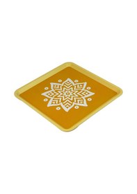 Resim Zuccii Home Alaçatı Tepsi - Sarı - 32,5x32,5 Cm Çok Renkli 