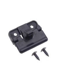 Resim Xiyyadms Toyota Corolla Camry Highlander, Lexus Es300, Scion Tc Xb İçin Siyah Plastik Merkezi Konsol Kol Dayama Kilit Kapağı 58908-33030 